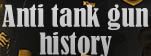 Anti tank gun history